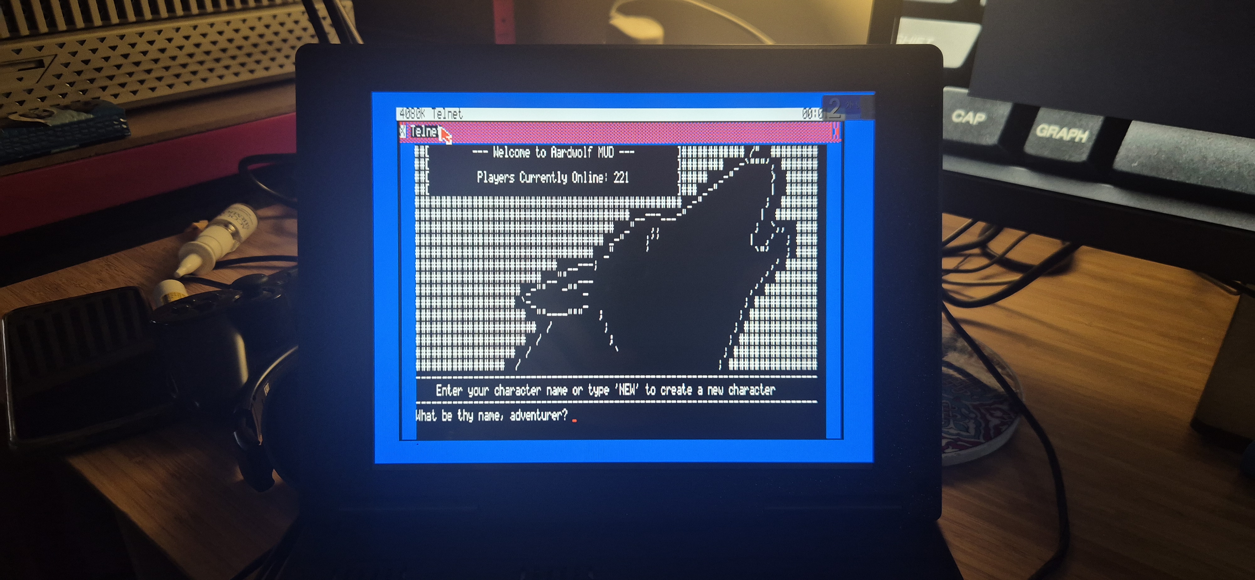 GEOBENCH telnet
